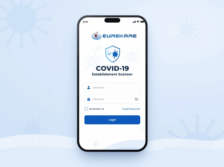 COVID-19 Establishment Scanner — screenshot