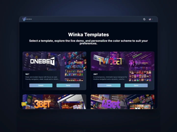 Winka Templates — screenshot